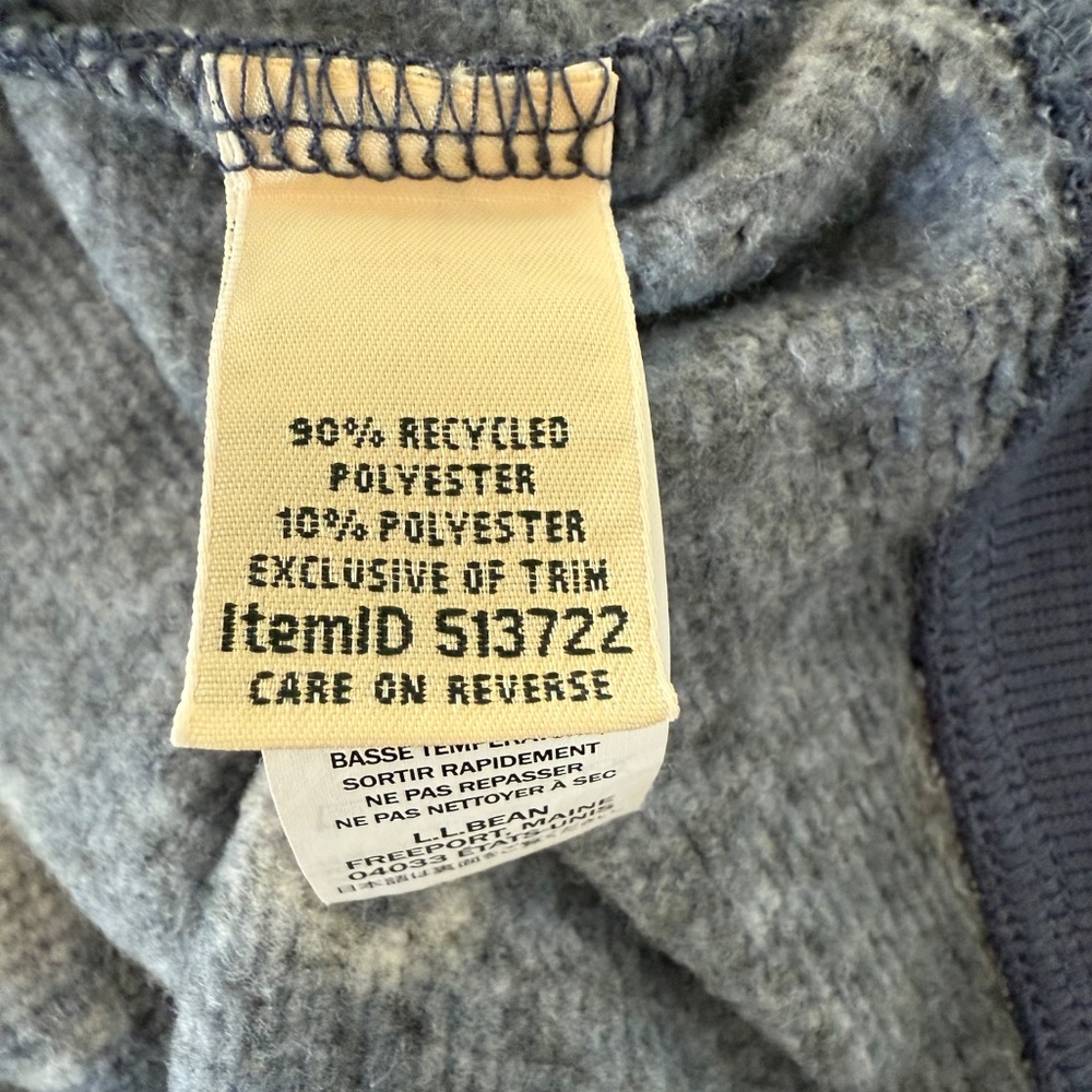 L L Bean Sweatshirt,women’s XL - Picture 7 of 7